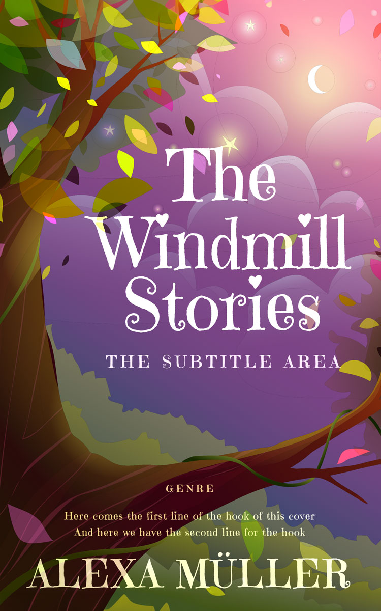 2D view of Premade Children's Book Cover - Ferra