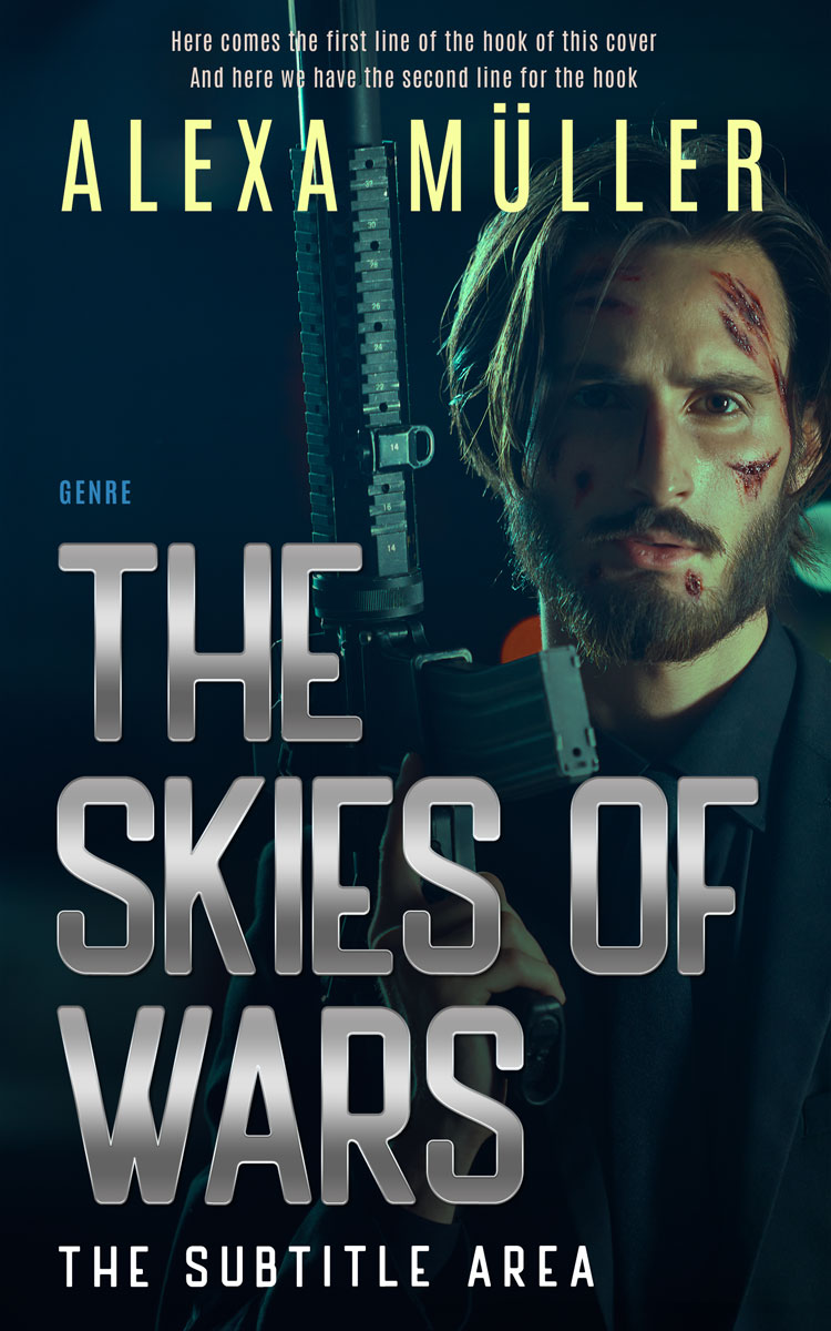 2D view of Premade Mystery & Thriller & Suspense Book Cover - Firefly