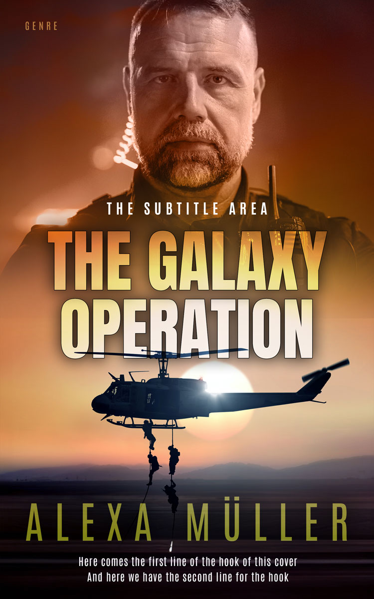 2D view of Premade Mystery & Thriller & Suspense Book Cover - Cork