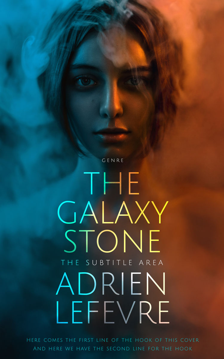 2D view of Premade Paranormal & Urban Book Cover - Tuatara