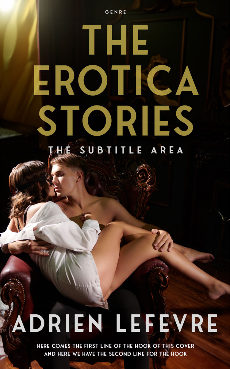 2D view of Premade Erotica Book Cover - Mongoose