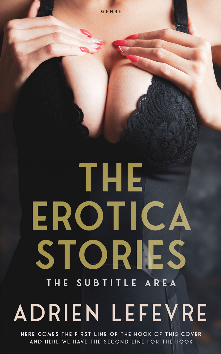2D view of Premade Erotica Book Cover - Cameo