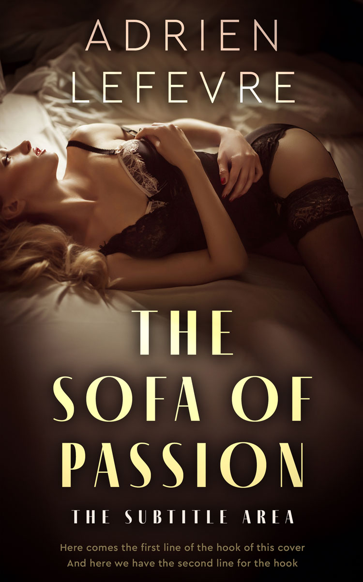 2D view of Premade Erotica Book Cover - Eclipse