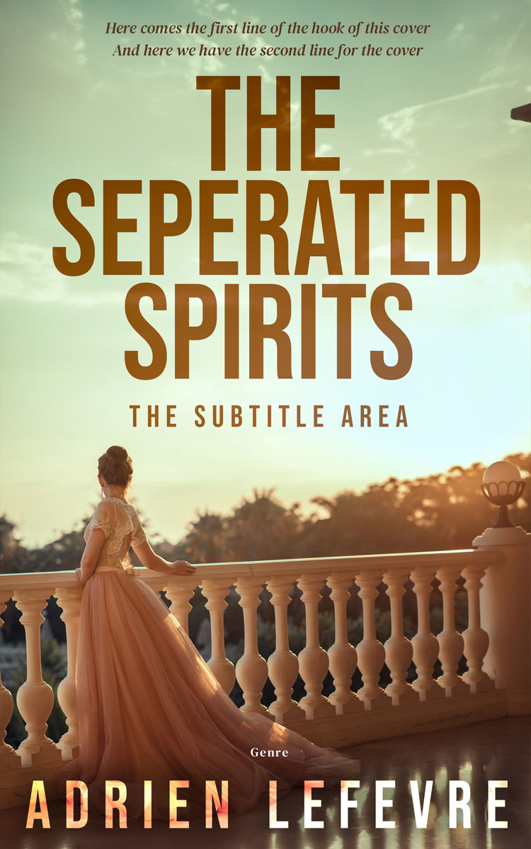 2D view of Premade Historical Book Cover - Green Mist