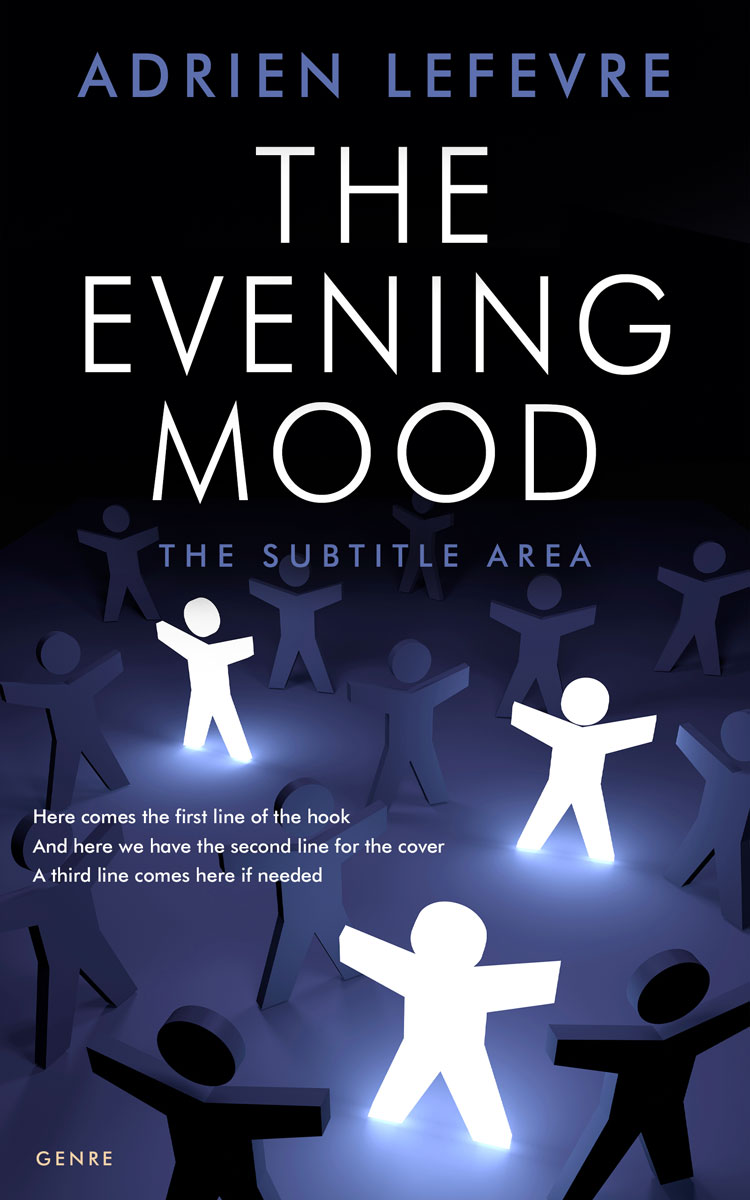 2D view of Mirage #29326 - Premade Self-Improvement & Self-Help Book Cover