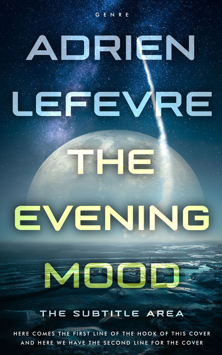 2D view of Powder Ash #29341 - Premade Science Fiction Book Cover | BookCoverZone