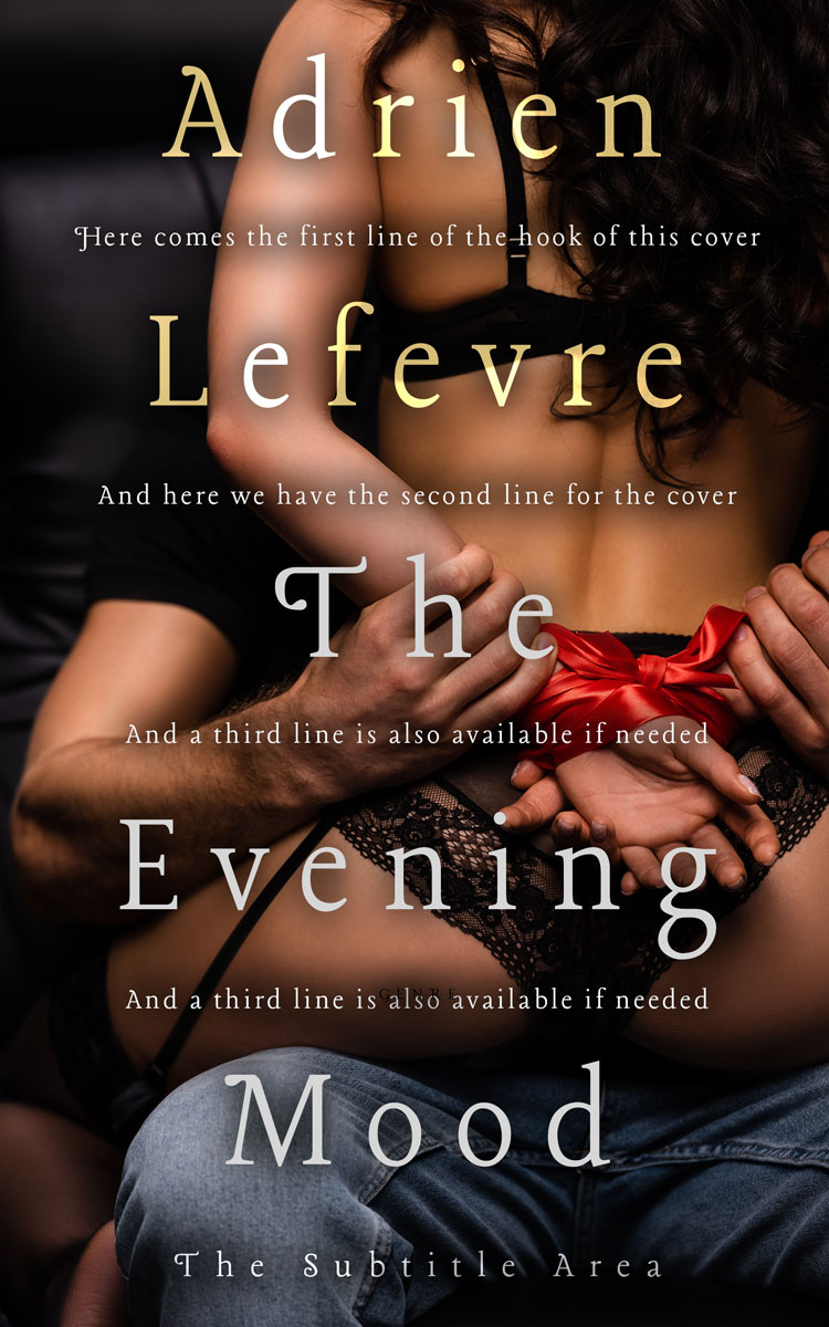 2D view of Premade Erotica Book Cover - Muddy Waters