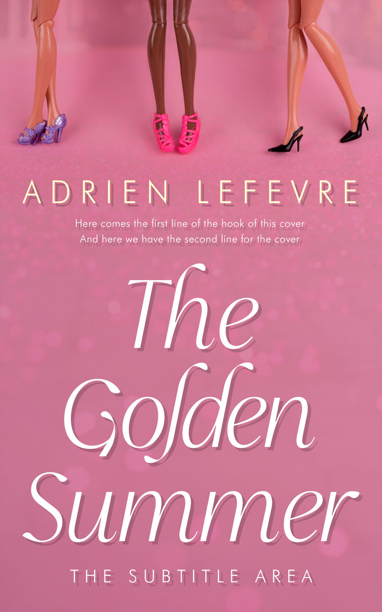 2D view of Premade Fantasy Book Cover - Charm