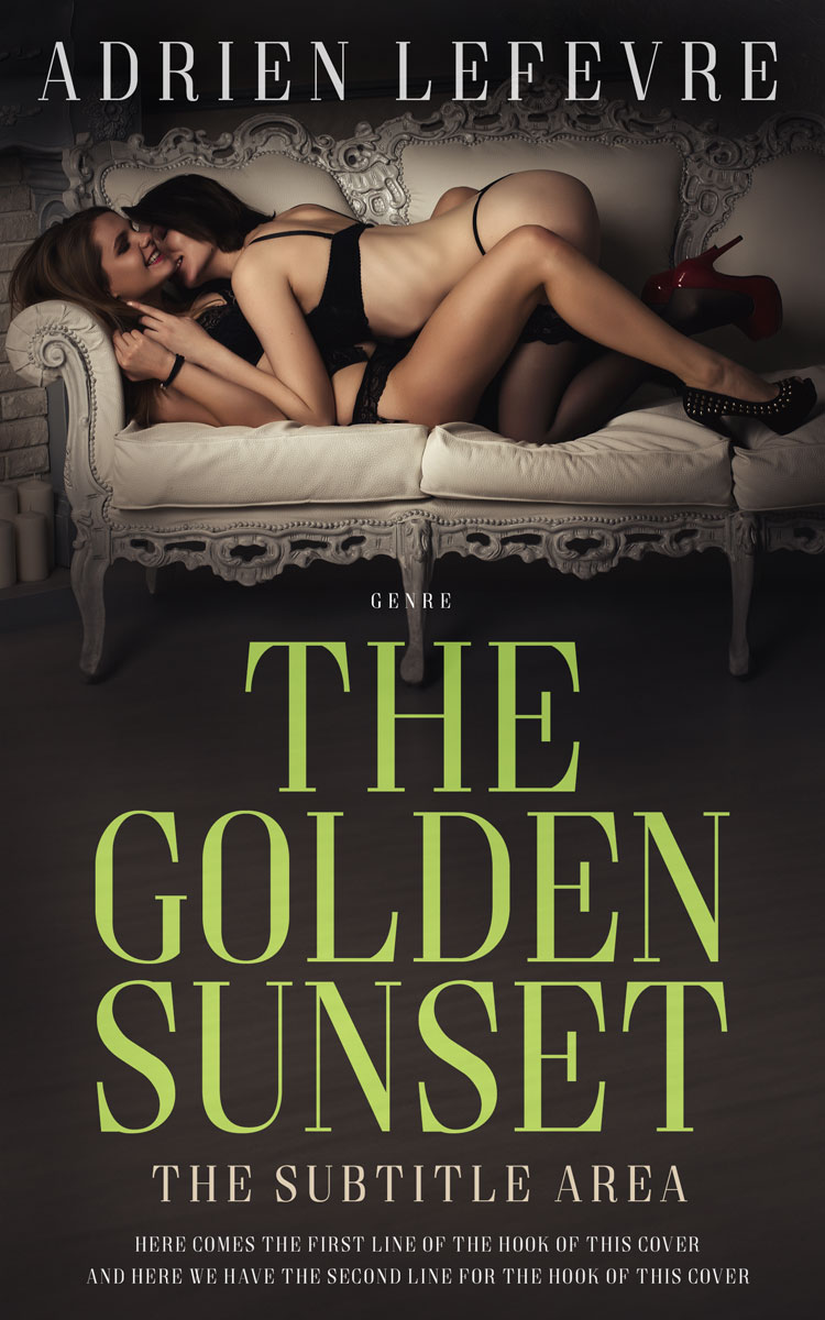 2D view of Premade Erotica Book Cover - Dune