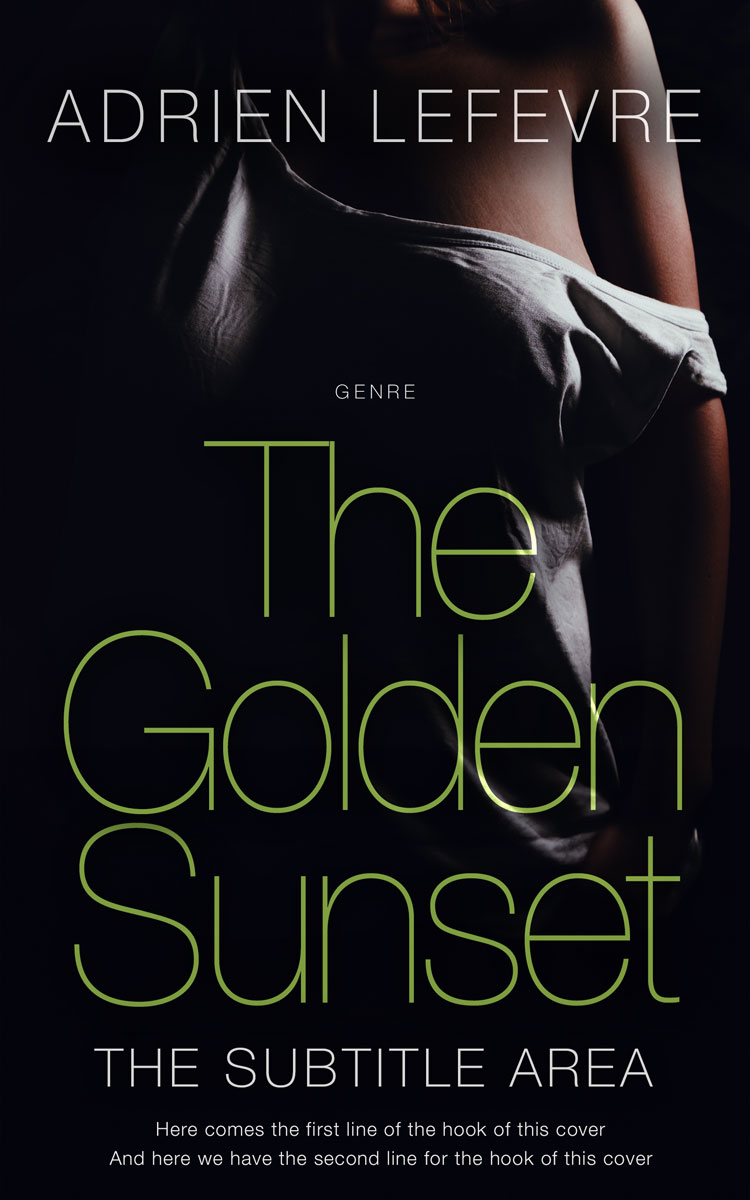 2D view of Premade Erotica Book Cover - Cinder