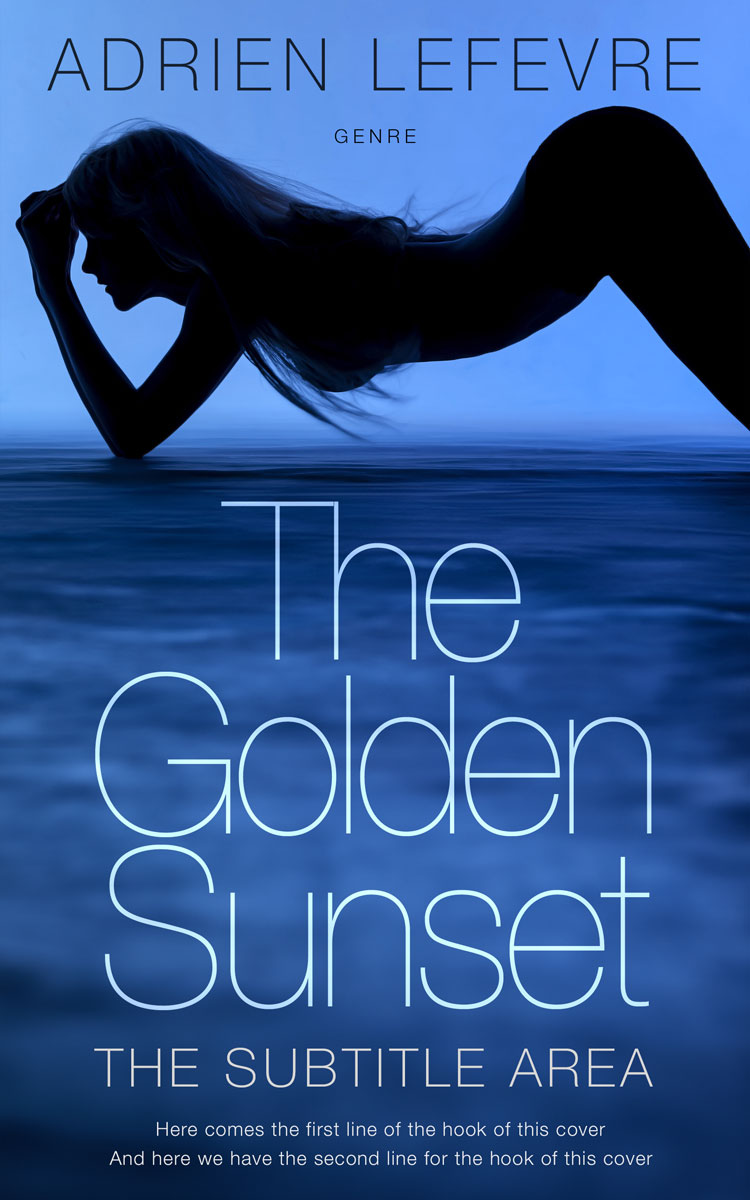 2D view of Premade Erotica Book Cover - Blumine