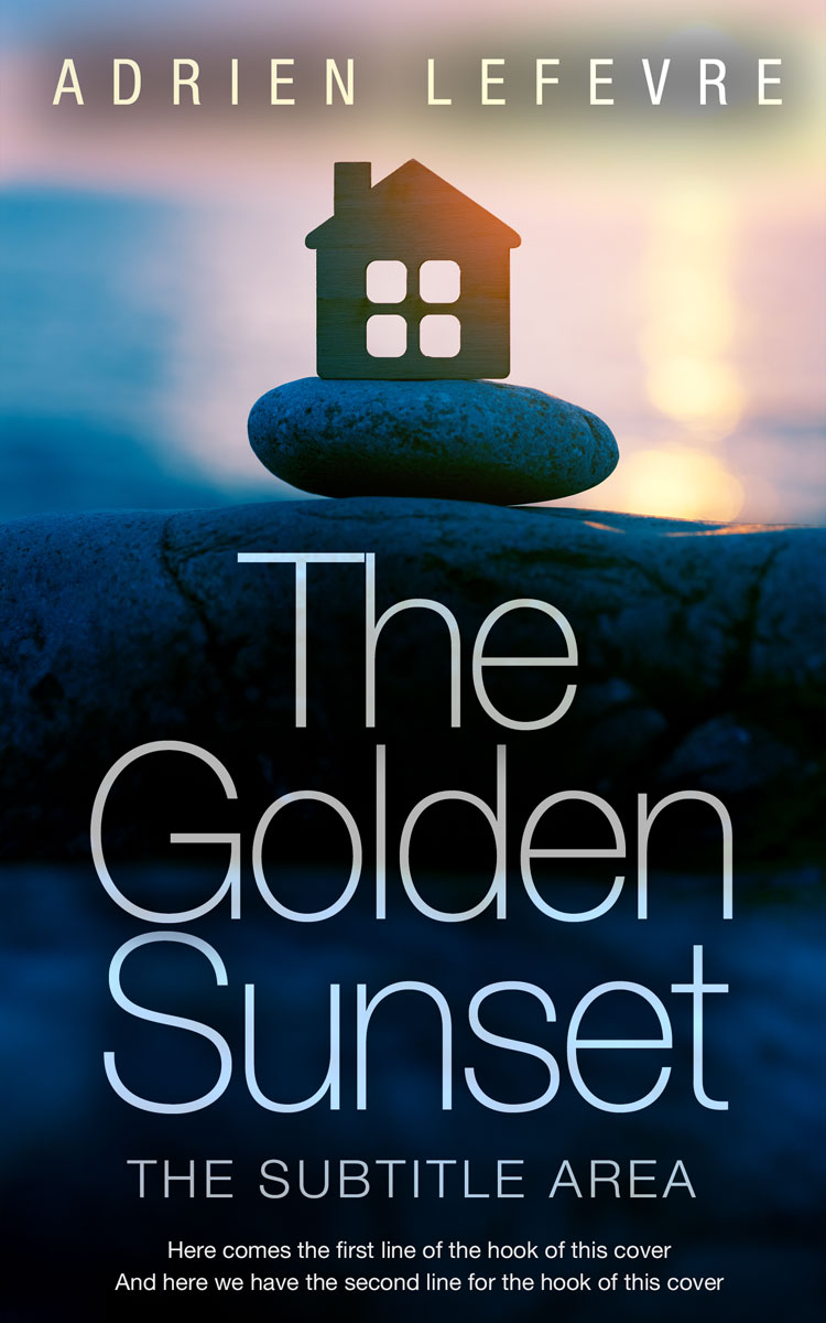 2D view of Premade Travel Book Cover - Silver Rust