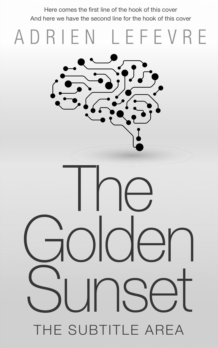 2D view of Premade Business Book Cover - Alto