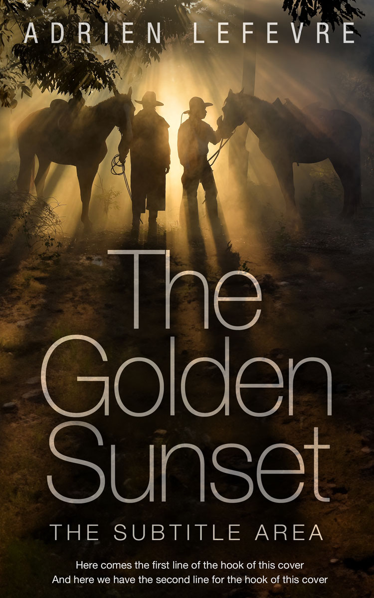 2D view of Eternity #29428 - Premade Action & Adventure Book Cover