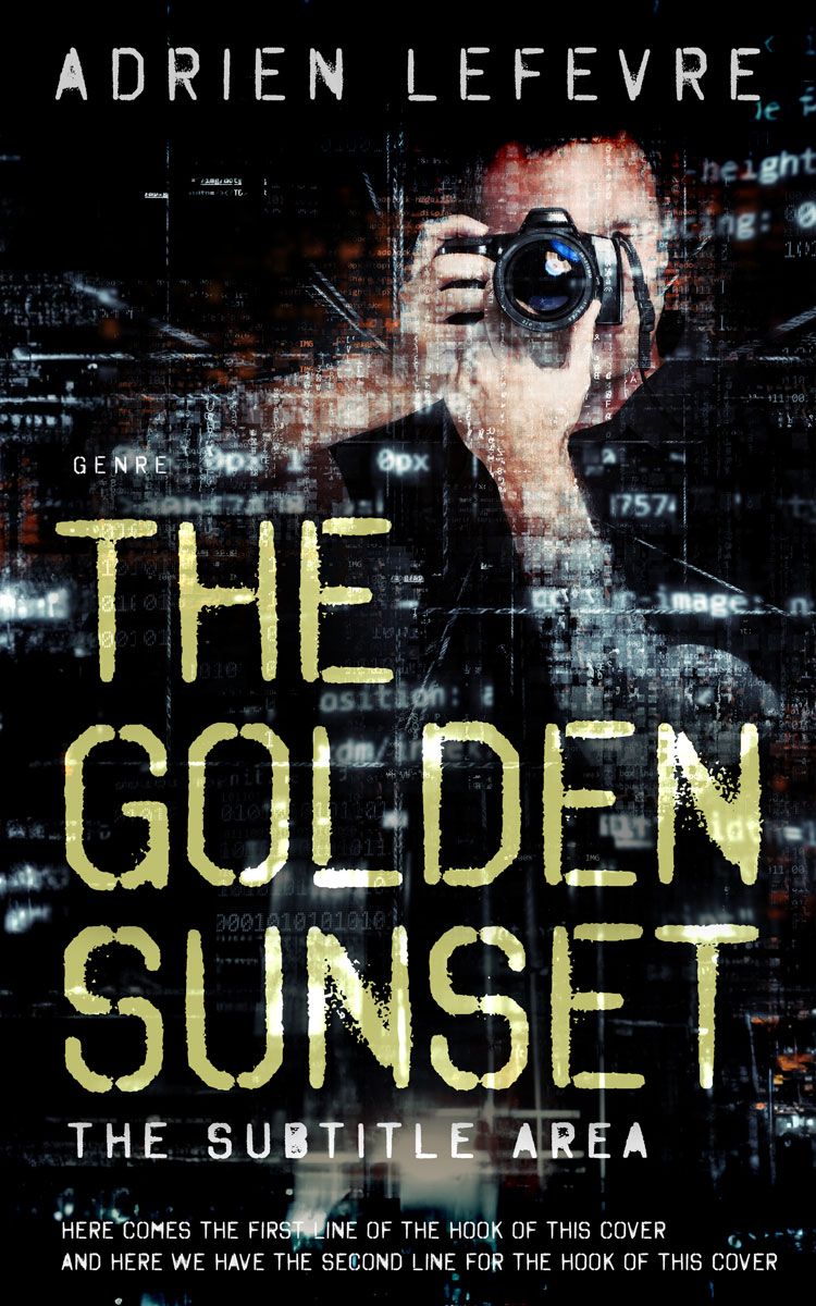 2D view of Premade Mystery & Thriller & Suspense Book Cover - Coral Reef