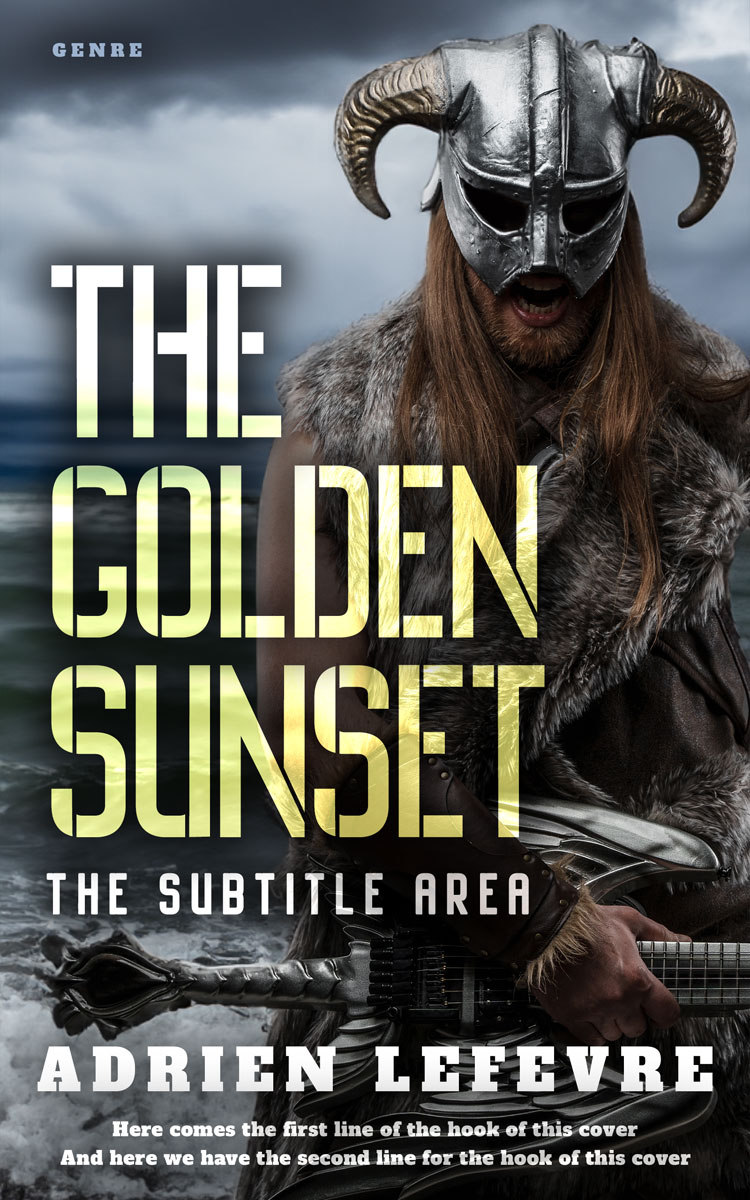 2D view of Premade Historical Book Cover - Thunder