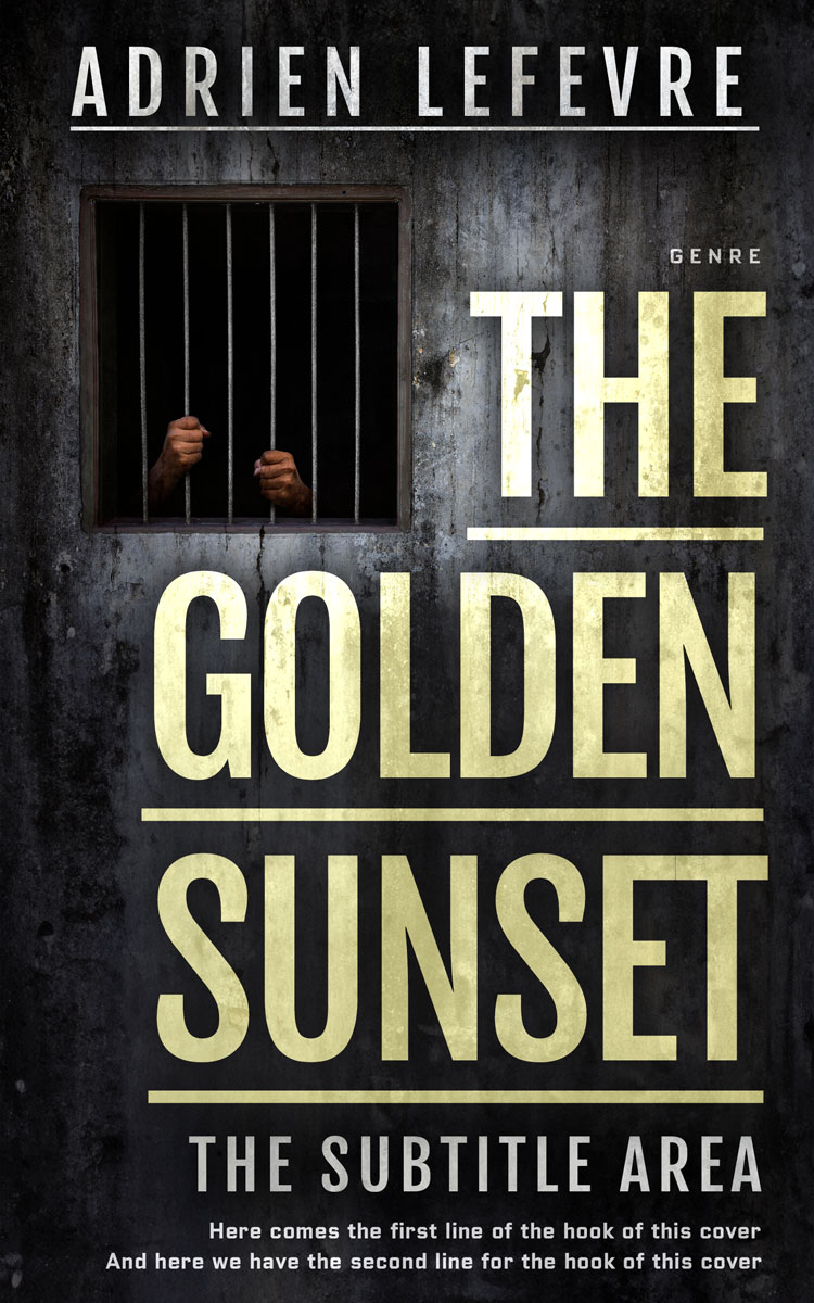 2D view of Premade Mystery & Thriller & Suspense Book Cover - Akaroa