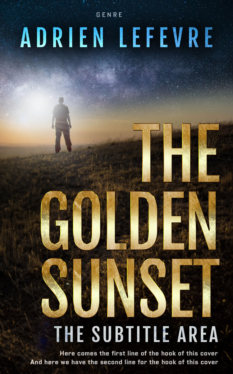 2D view of Premade Science Fiction Book Cover - Sorrell Brown