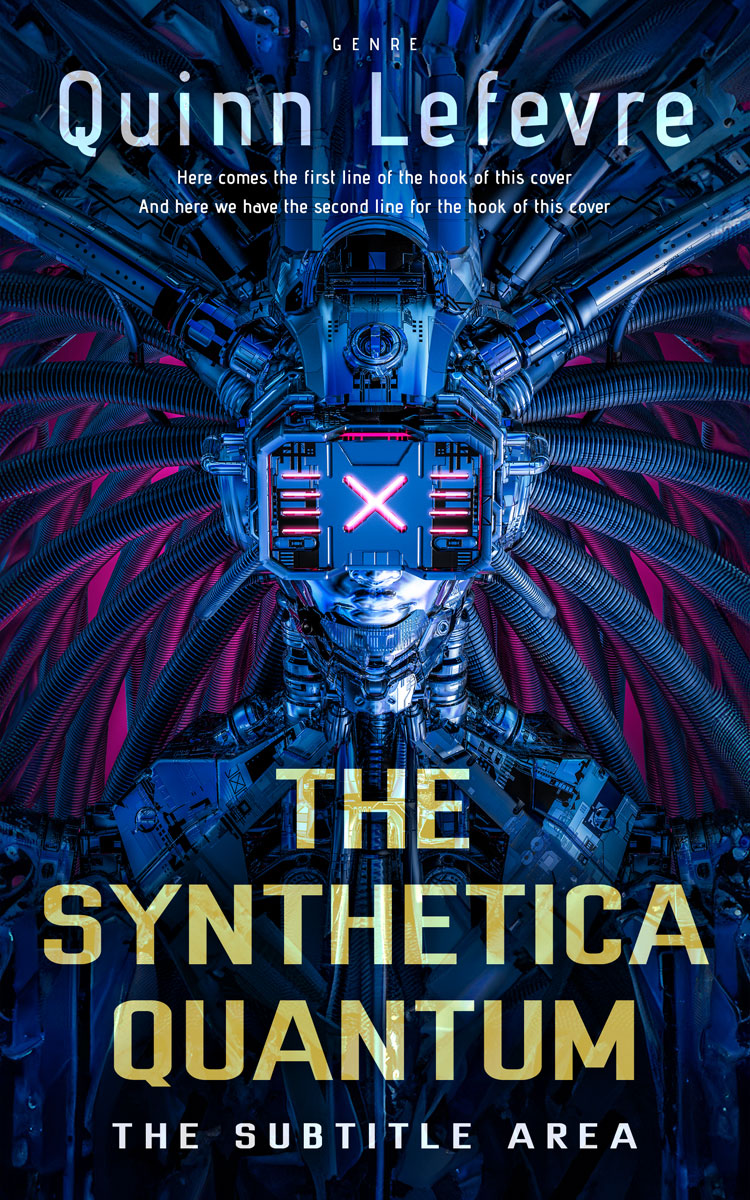 2D view of Premade Science Fiction Book Cover - Haiti