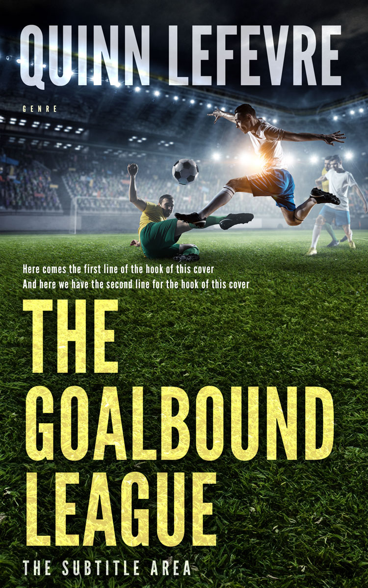 2D view of Premade Sports & Fitness Book Cover - Winter Hazel