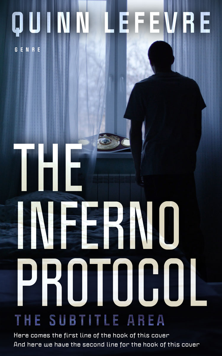 2D view of Premade Mystery & Thriller & Suspense Book Cover - Geyser