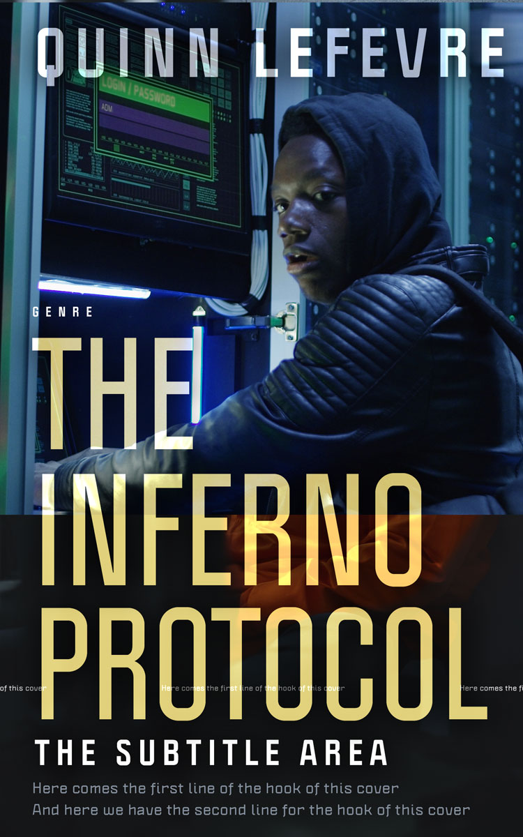 2D view of Premade Mystery & Thriller & Suspense Book Cover - Bunker