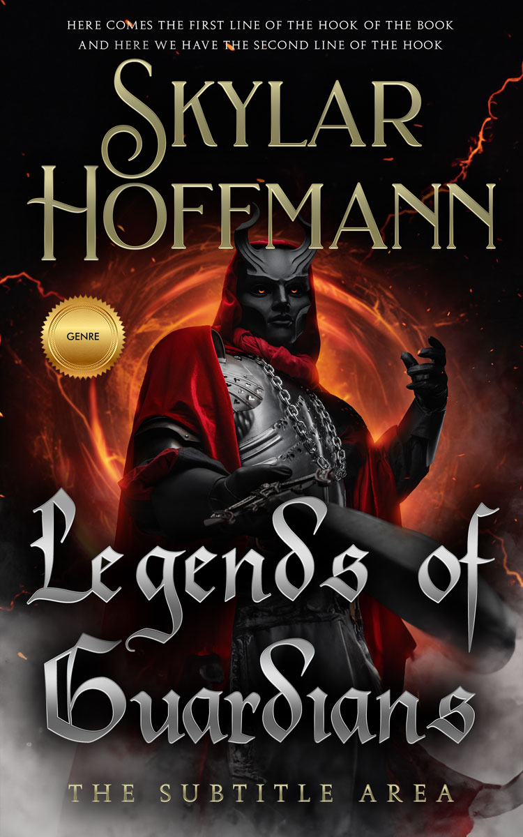 2D view of Premade Fantasy Book Cover - Gondola