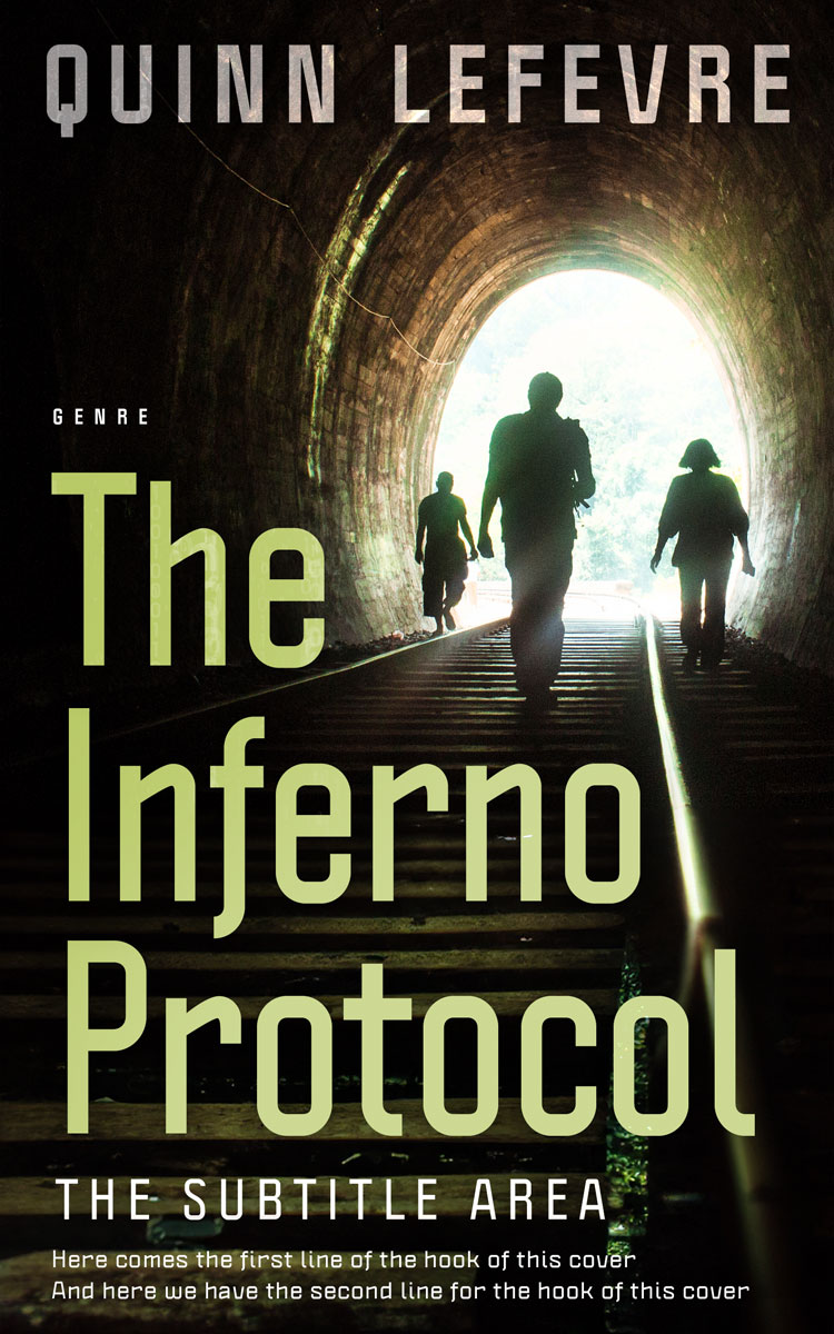 2D view of Premade Mystery & Thriller & Suspense Book Cover - Green Mist