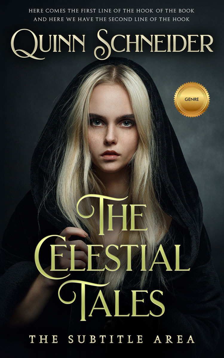 2D view of Premade Mystery & Thriller & Suspense Book Cover - Woodsmoke