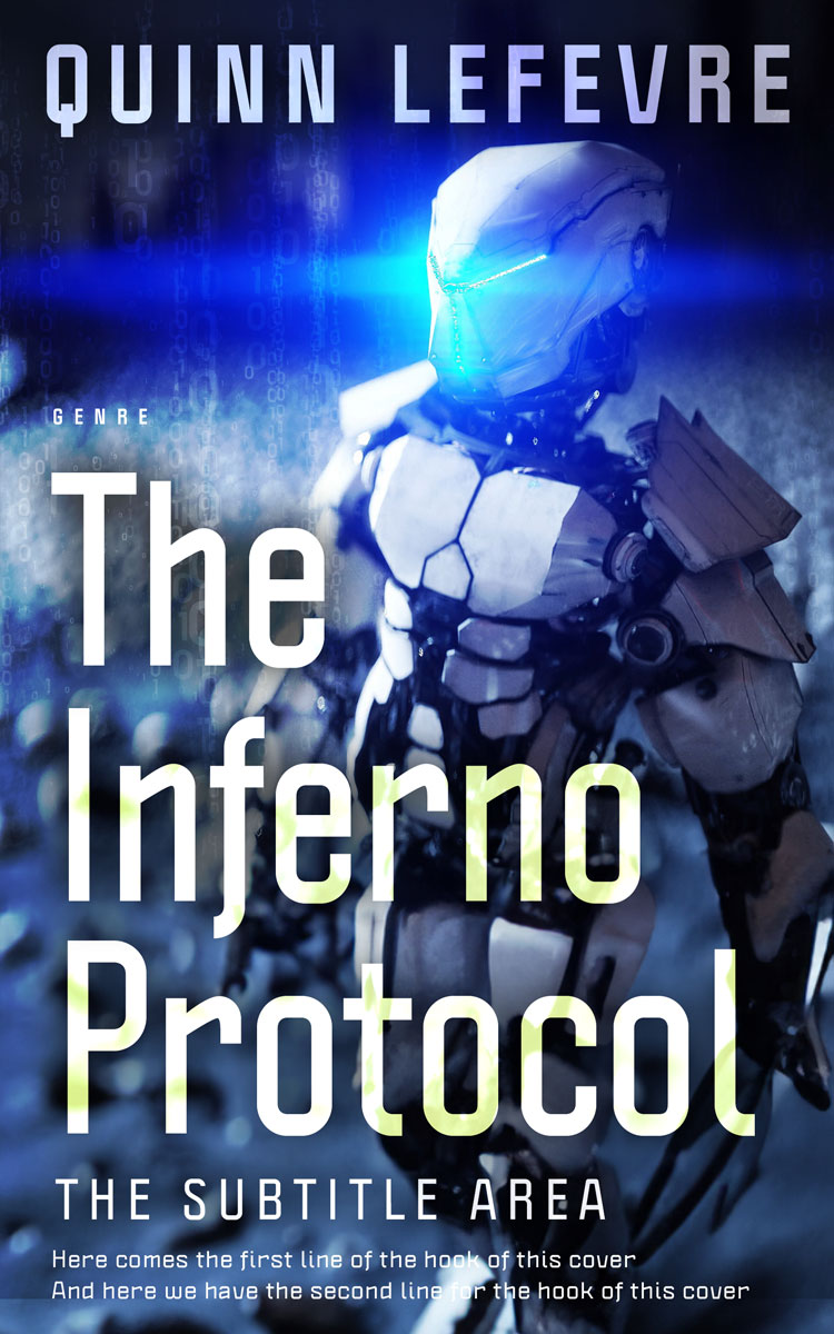 2D view of Premade Apocalyptica Book Cover - Cloud Burst