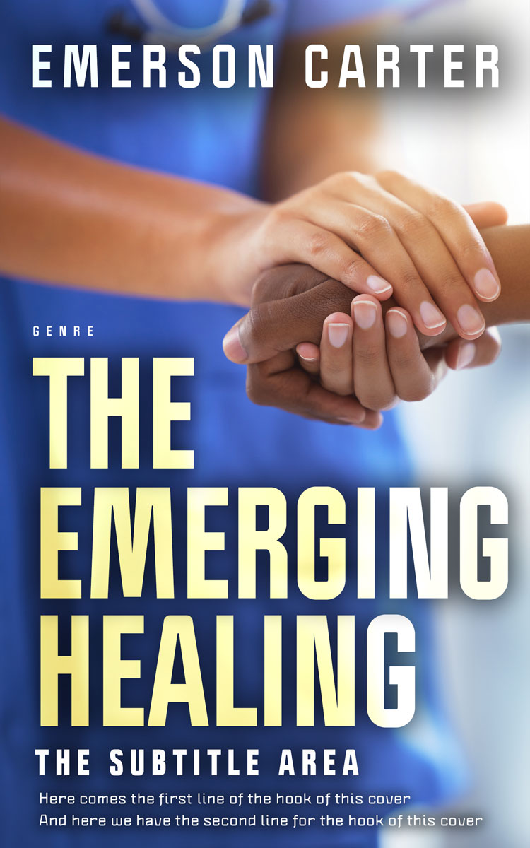 2D view of Premade Medical Book Cover - Rhino