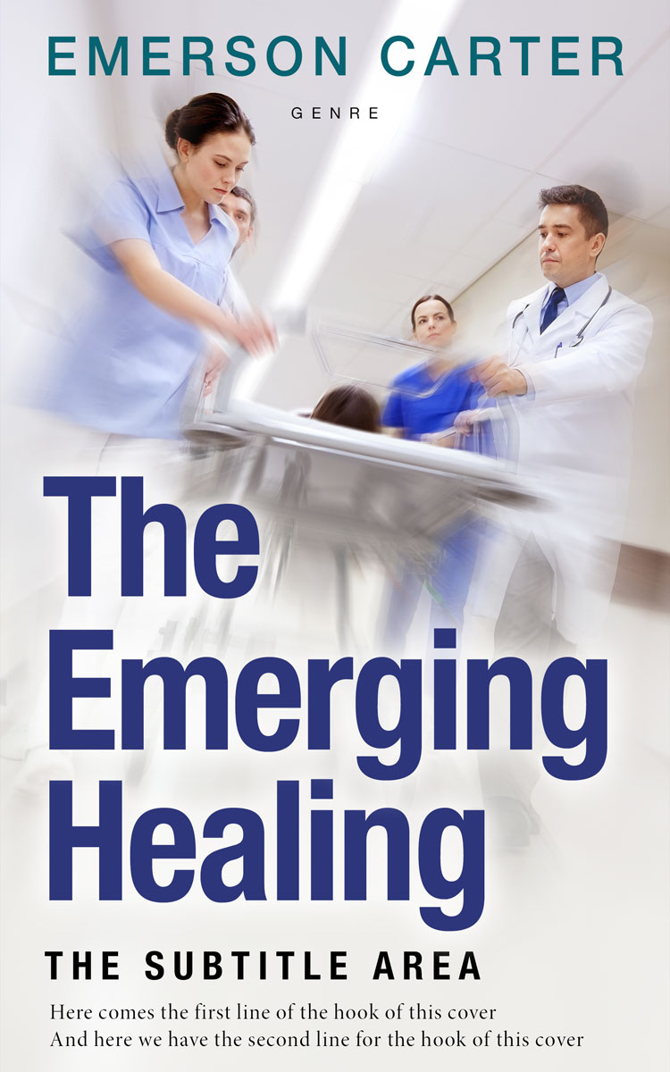 2D view of Premade Medical Book Cover - Bon Jour