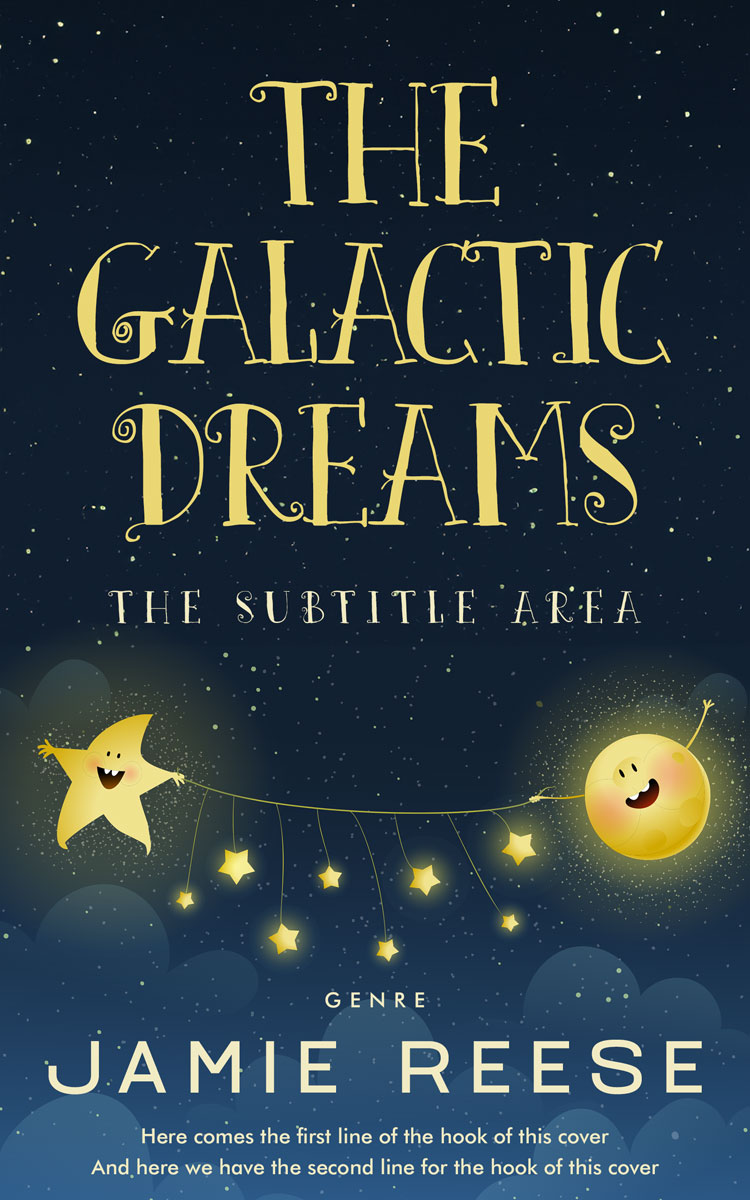 2D view of Premade Fantasy Book Cover - Big Stone