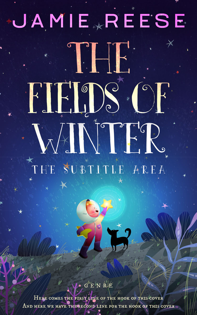 2D view of Premade Children's Book Cover - Port Gore