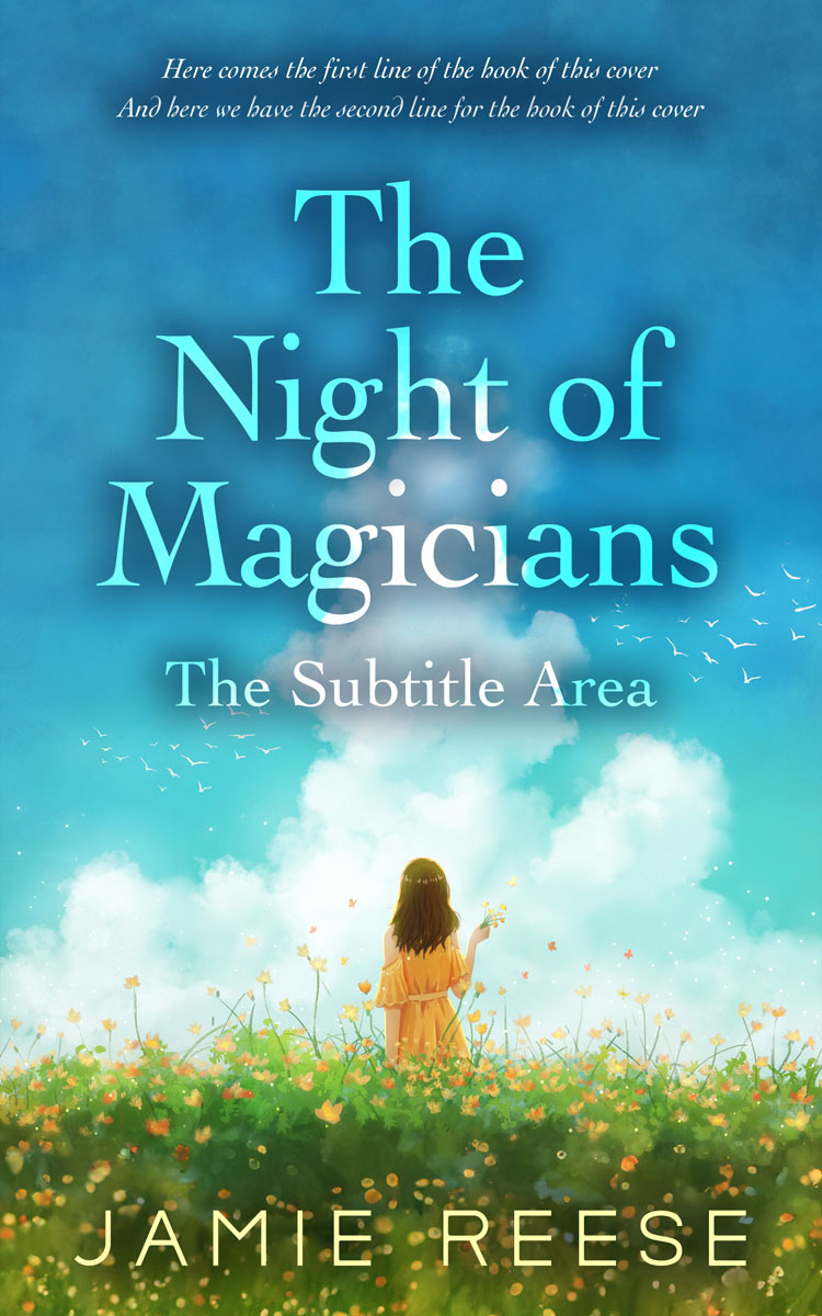 2D view of Premade Travel Book Cover - Astral