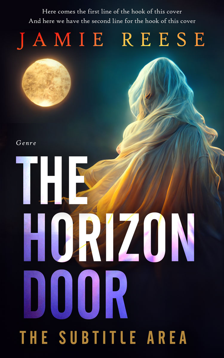 2D view of Premade Fantasy Book Cover - Rodeo Dust