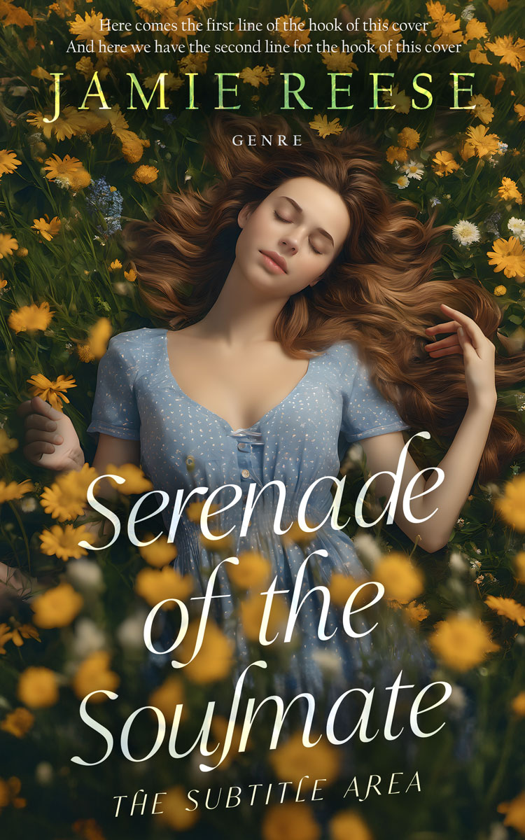 2D view of Premade Romance Book Cover - Rangitoto