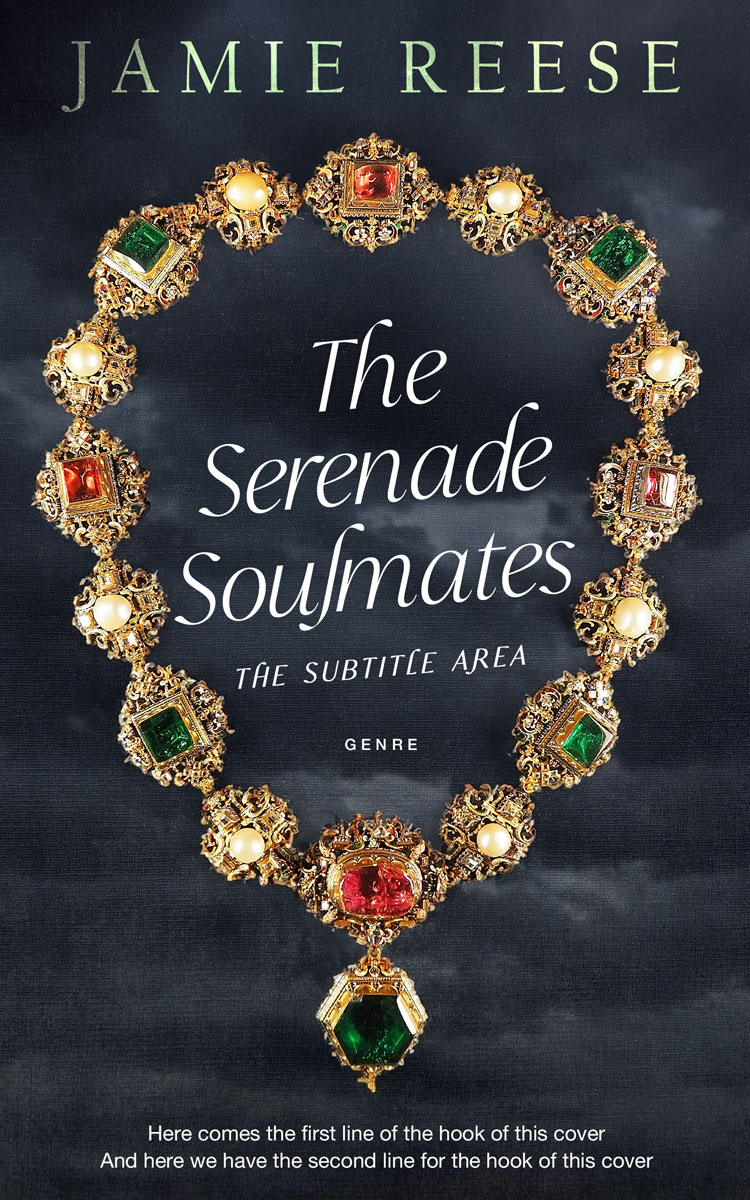 2D view of Premade Romance Book Cover - Shark