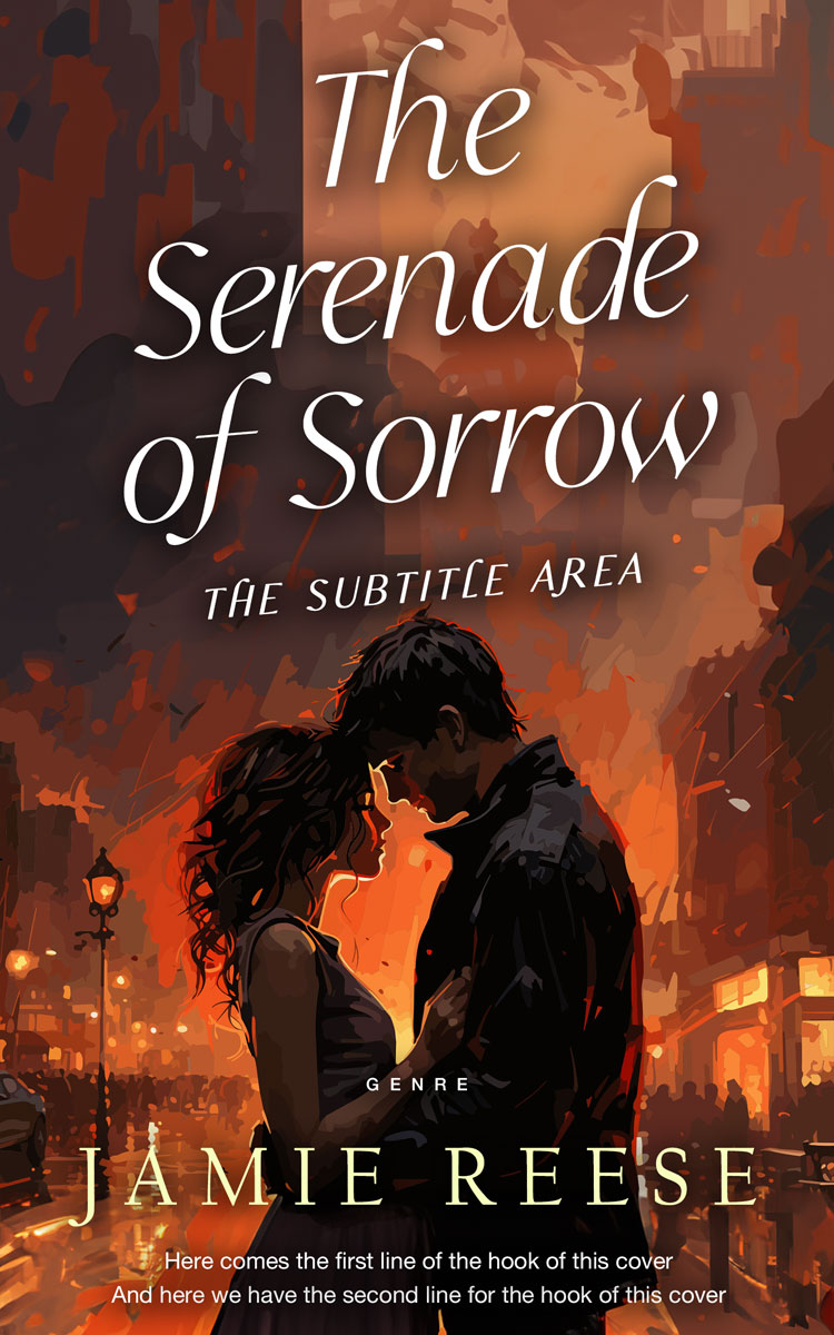 2D view of Premade Teen & Young Adult Book Cover - Cork