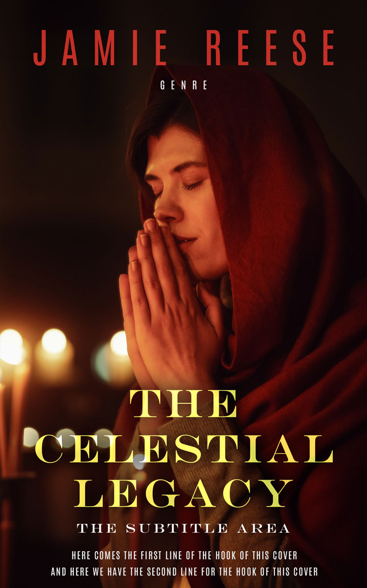 2D view of Premade Religion & Spirituality Book Cover - Crowshead