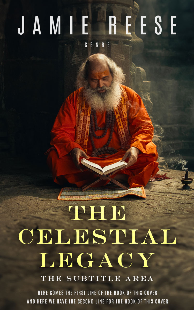 2D view of Premade Religion & Spirituality Book Cover - Zeus