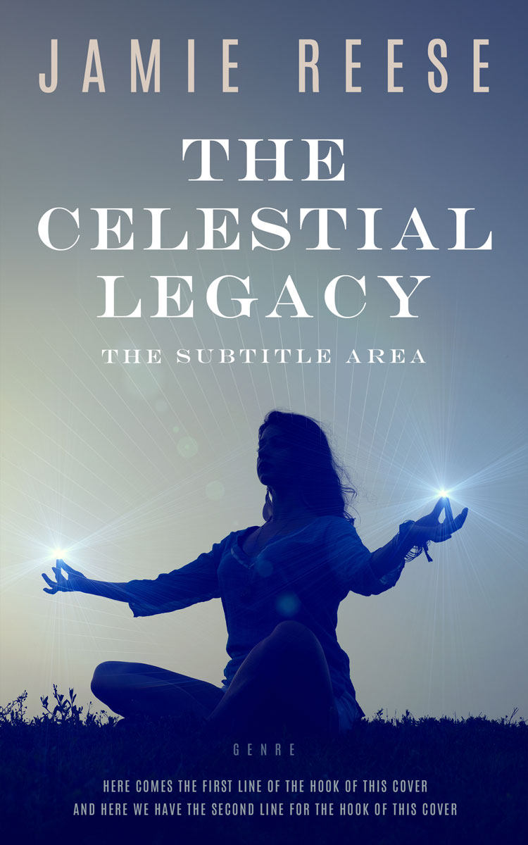 2D view of Premade Religion & Spirituality Book Cover - Regent Gray