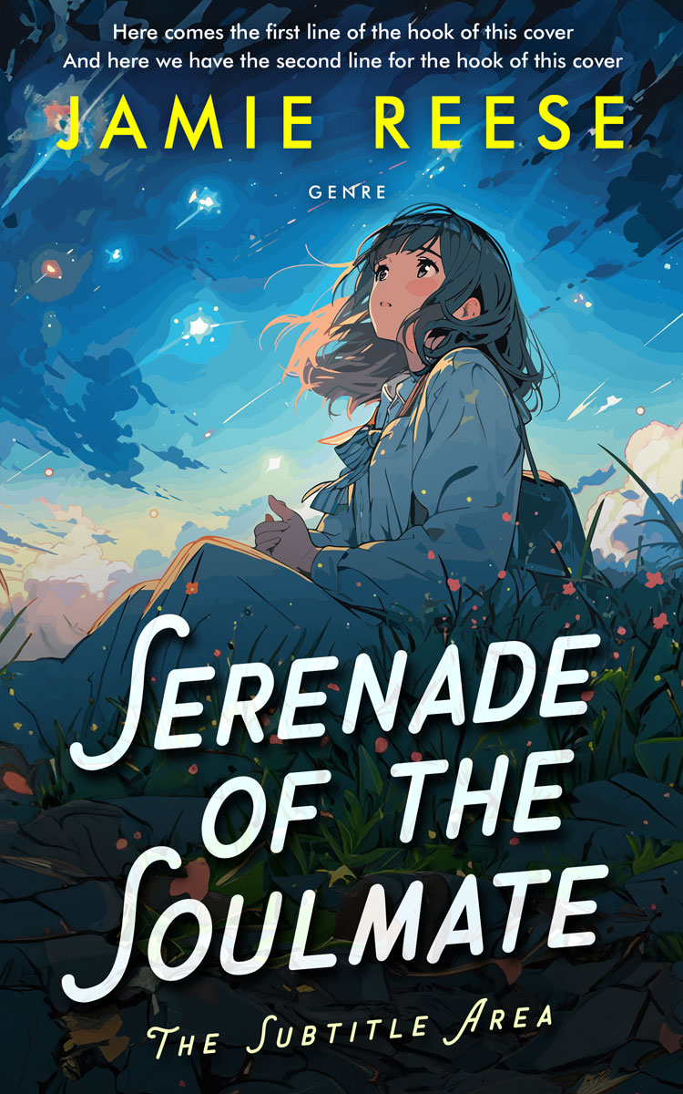 2D view of Premade Teen & Young Adult Book Cover - Tana