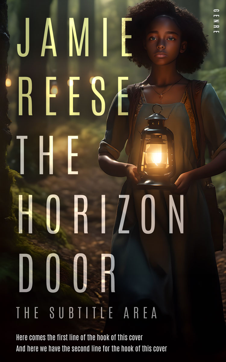 2D view of Premade Teen & Young Adult Book Cover - Zeus