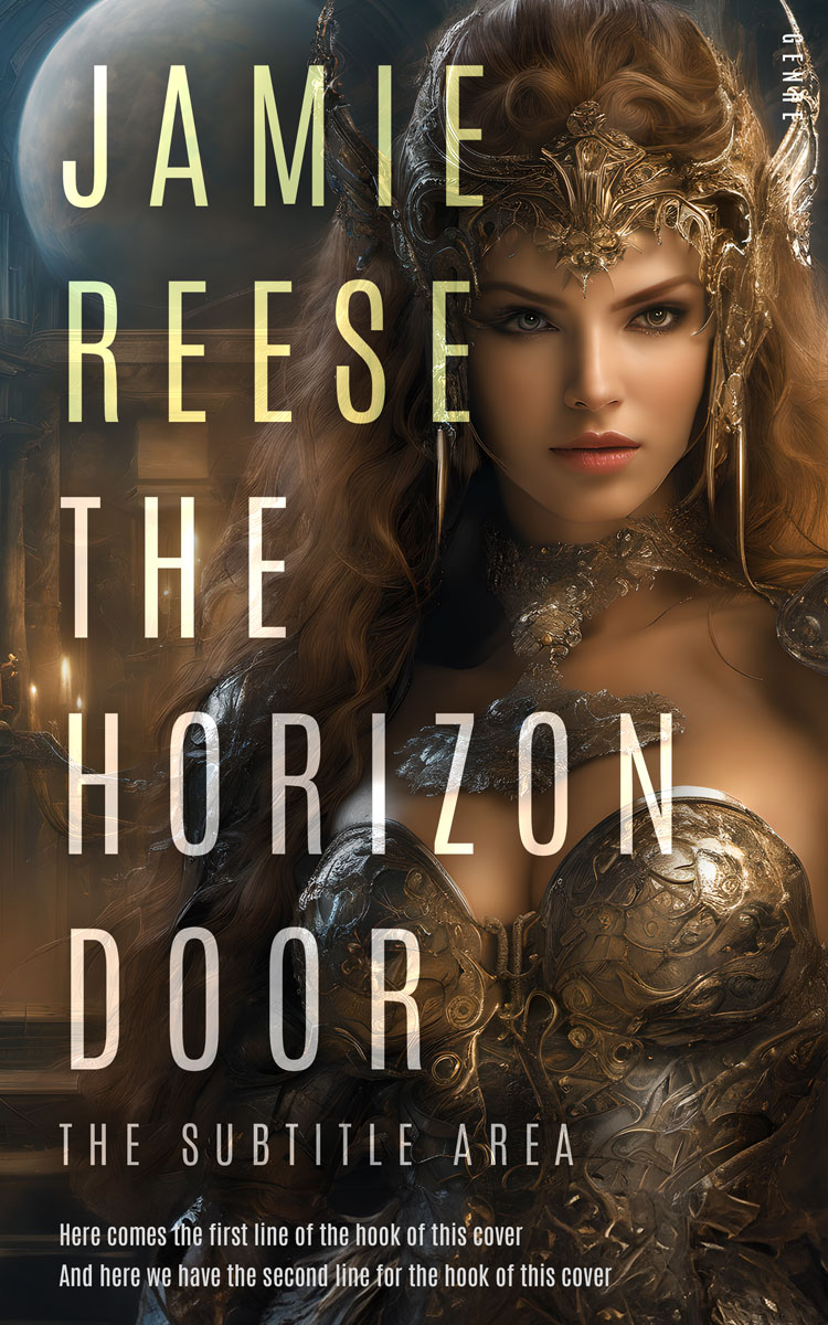 2D view of Premade Fantasy Book Cover - Birch