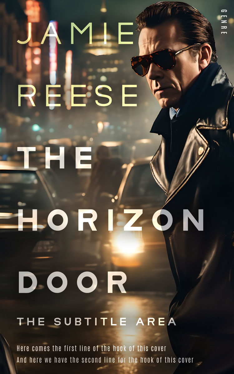 2D view of Premade Mystery & Thriller & Suspense Book Cover - Dune