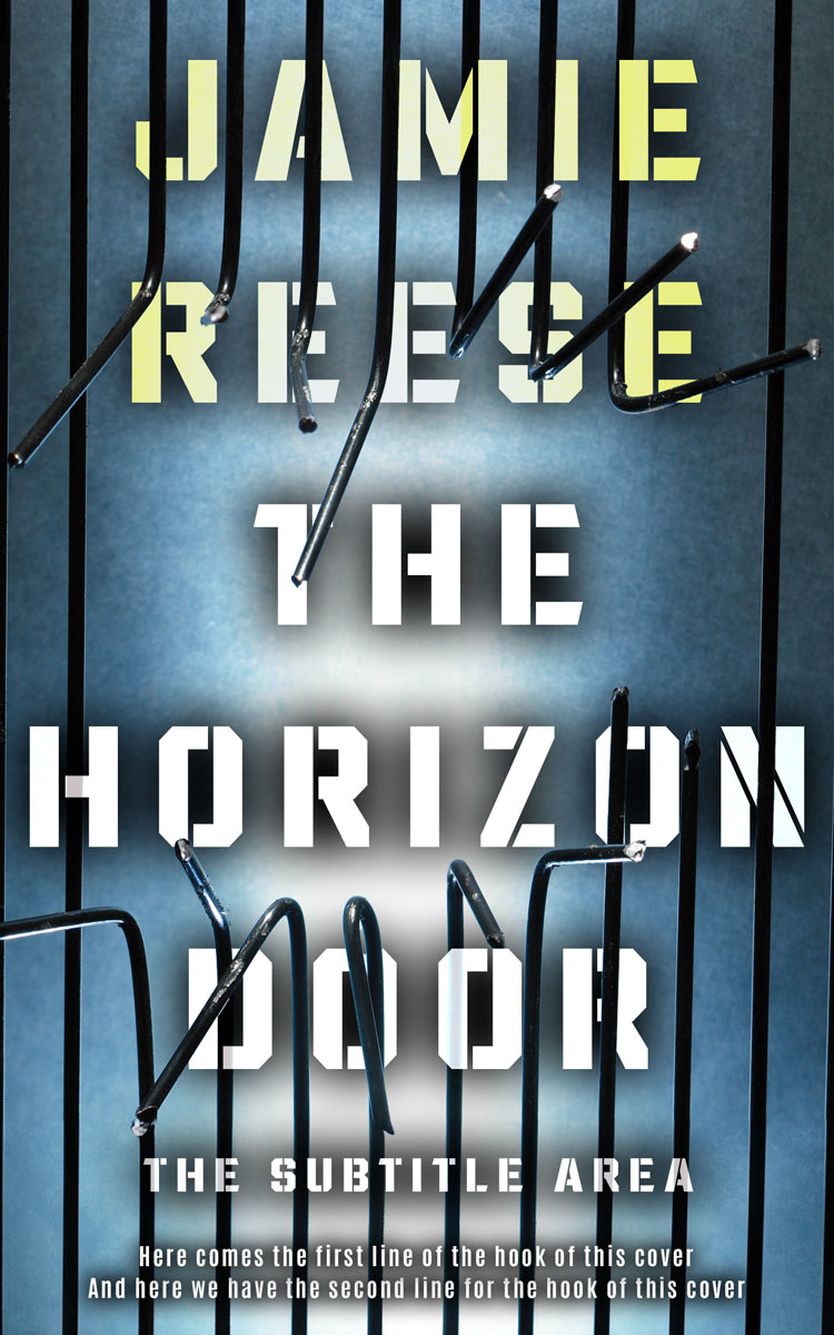 2D view of Premade Mystery & Thriller & Suspense Book Cover - Oxford Blue