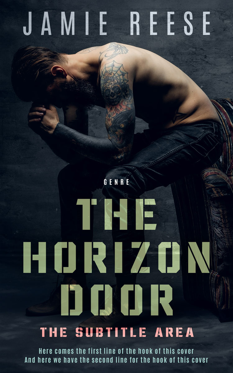 2D view of Premade Mystery & Thriller & Suspense Book Cover - Mirage