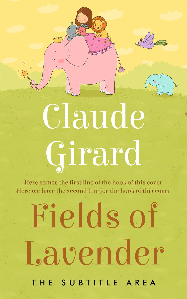 2D view of Premade Children's Book Cover - Tacha