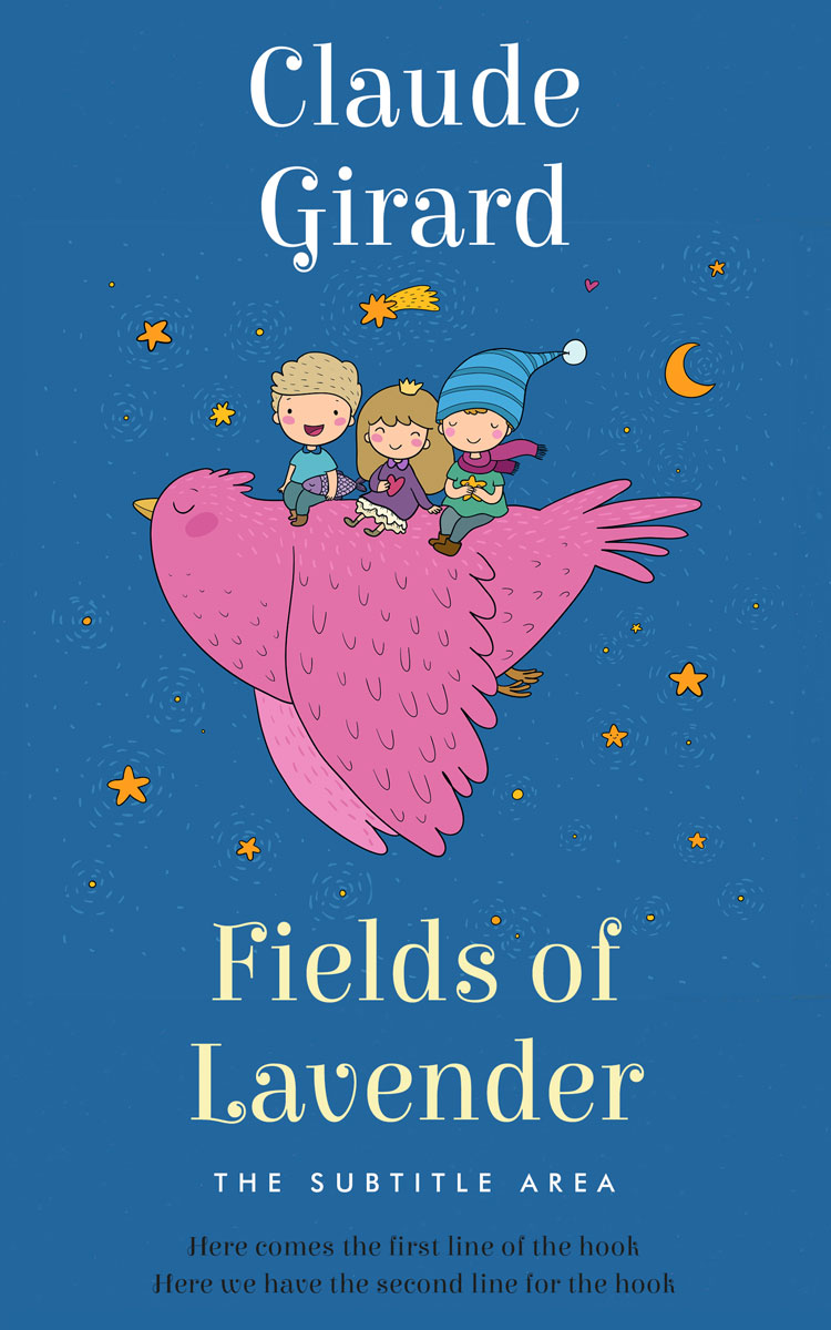 2D view of Premade Fantasy Book Cover - Jelly Bean